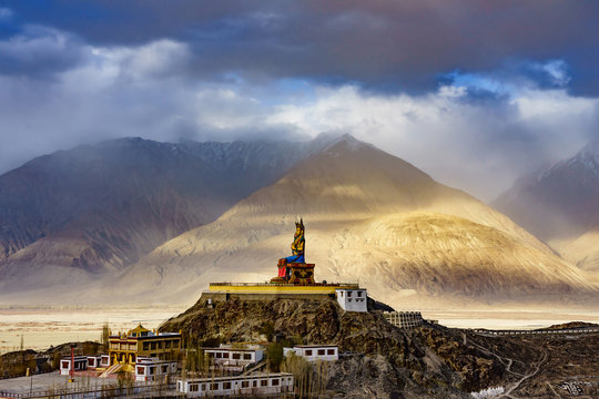 Lower Ladakh landscape near Sham and Lamayuru