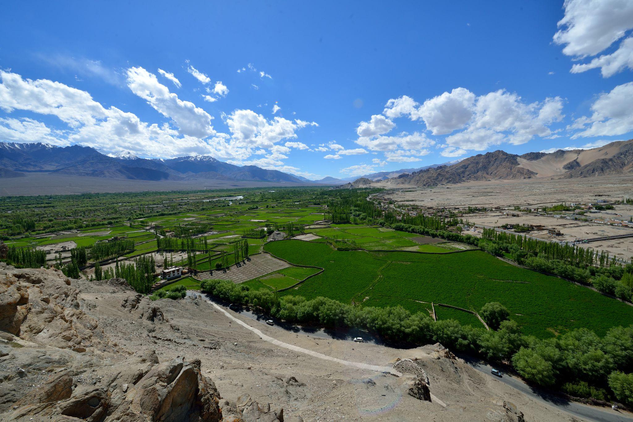 Landscape of the Indus Valley in Ladakh