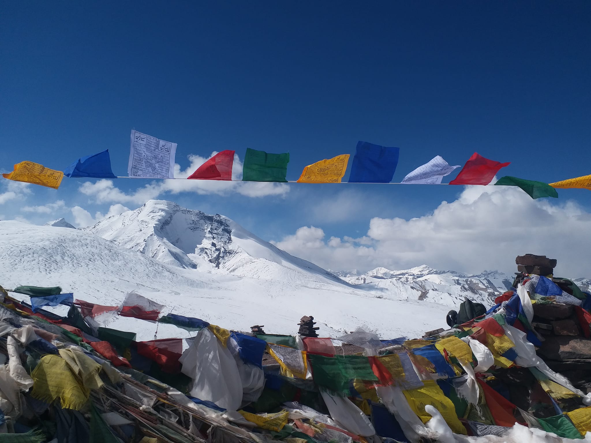 Mount Kangyatse landscape in Ladakh