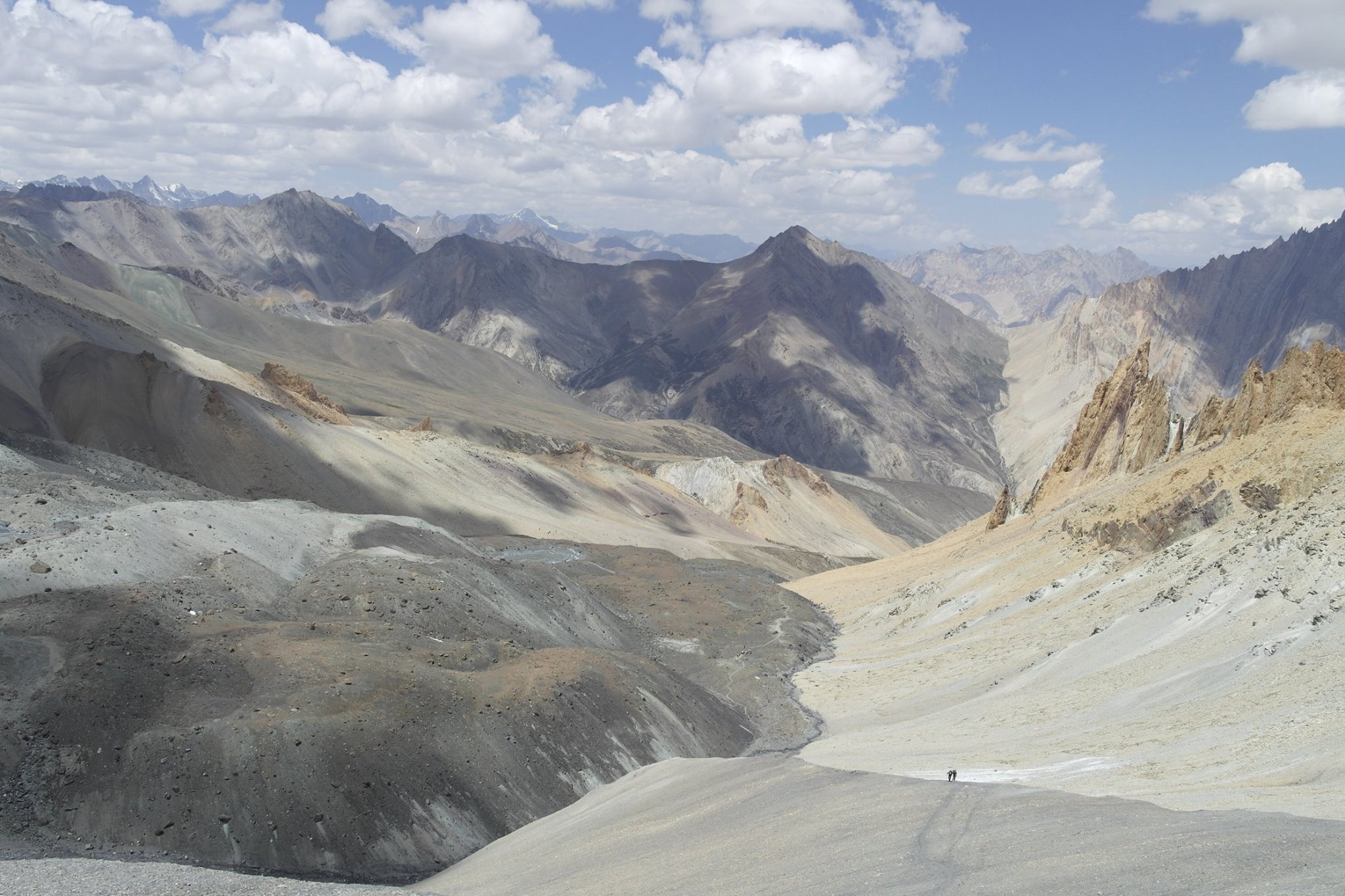 View of the Zanskar Range